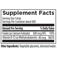 Super Liquid Folate™  (Ácido Folínico y Vitamina B12)